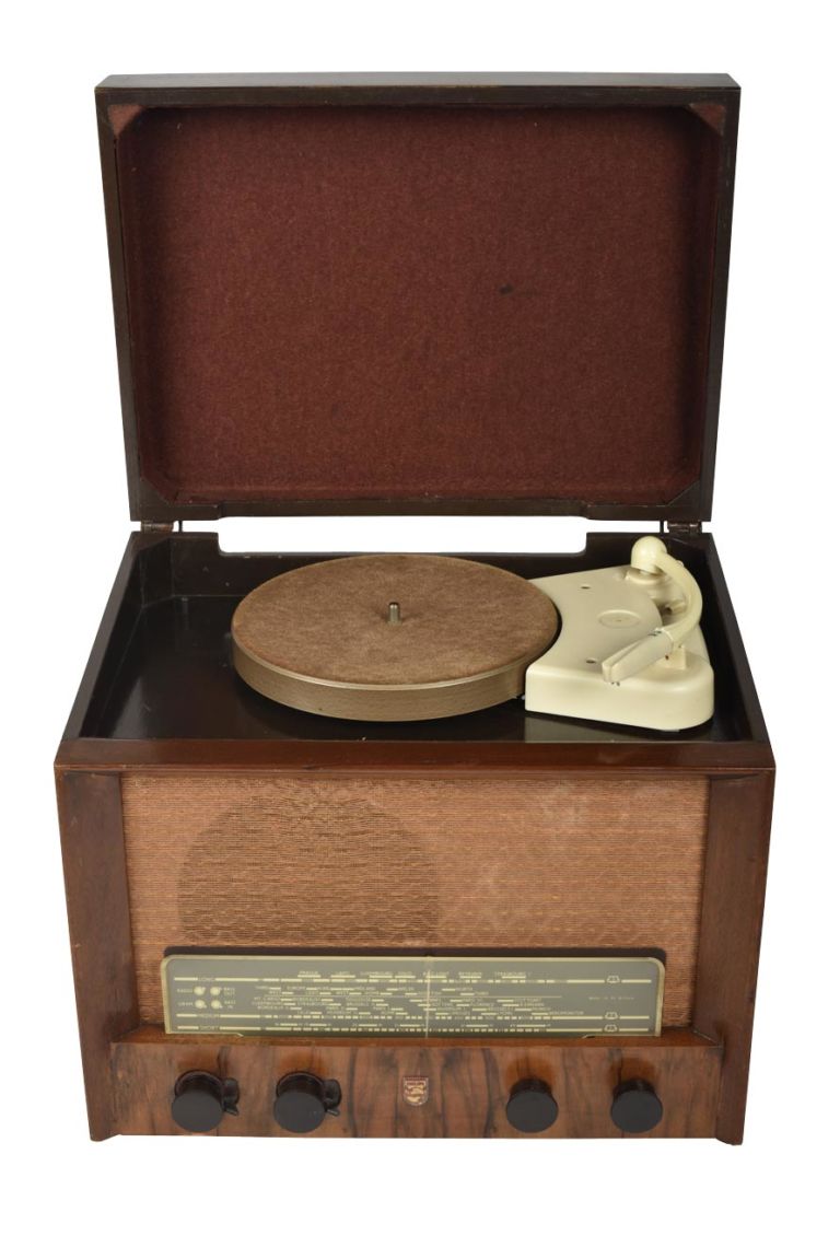 Philips 522A-15 valve radiogram - Snellings Museum