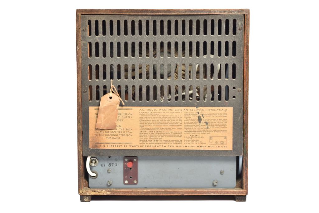 Wartime Civilian Utility Receiver Snellings Museum