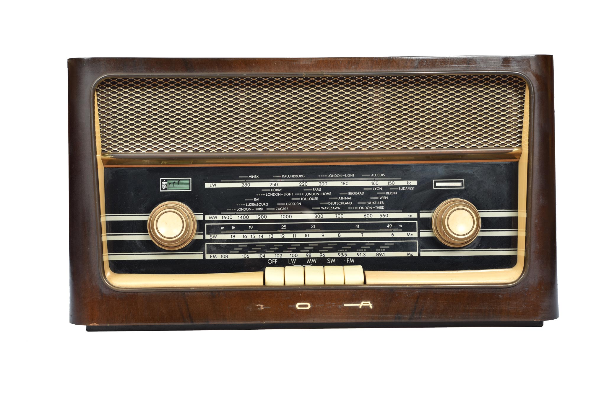 Unitra Diora Calypso 62015 valve radio - Snellings Museum