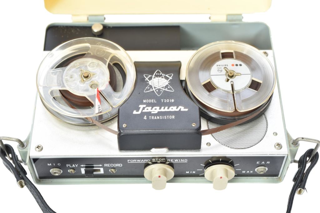 Jaguar reel to reel tape recorder Snellings Museum