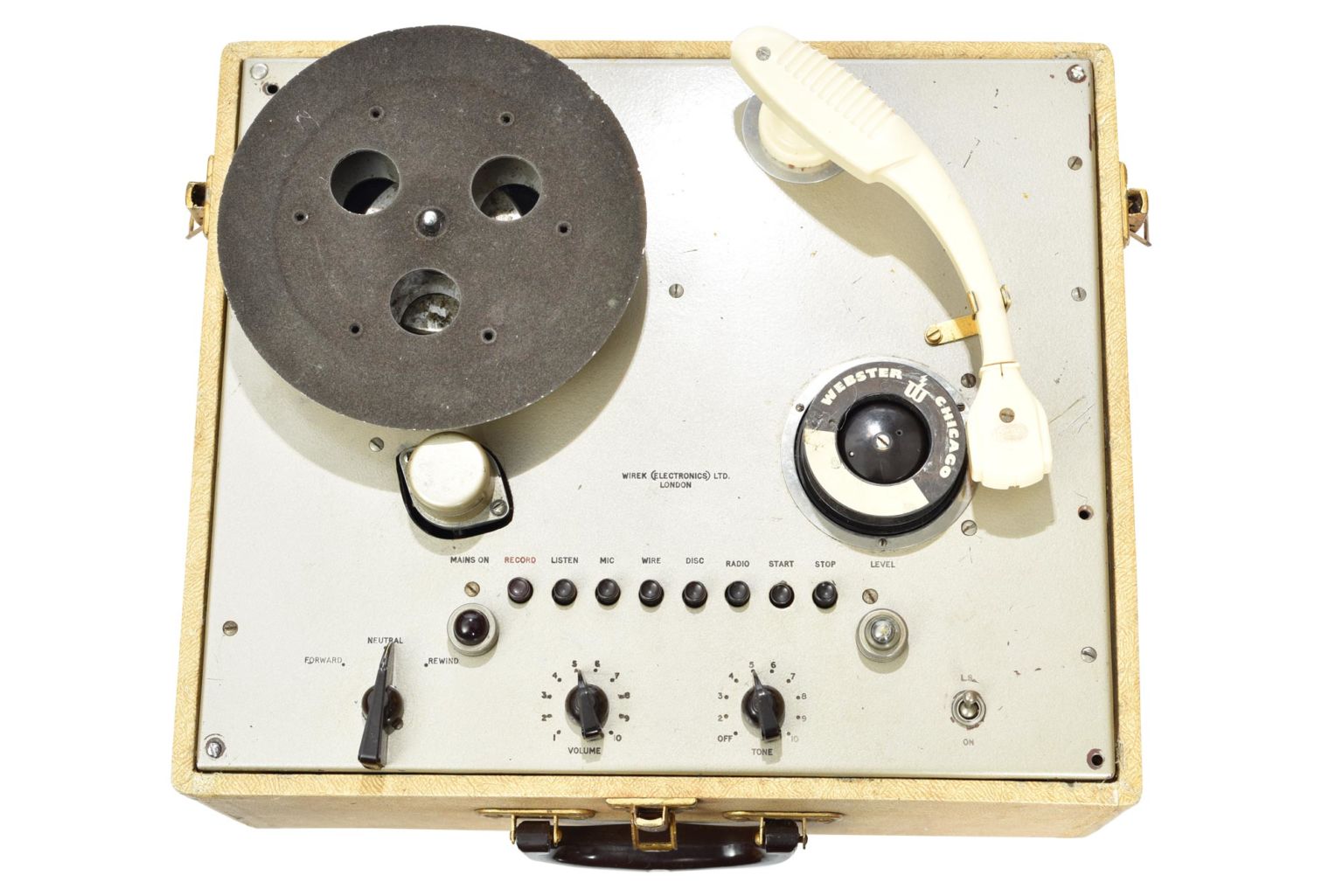 Wirek wire recorder Snellings Museum