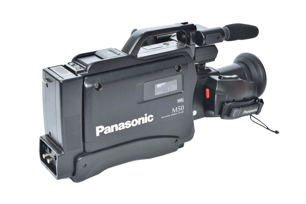 Panasonic VHS video camera NVM50 Snellings Museum