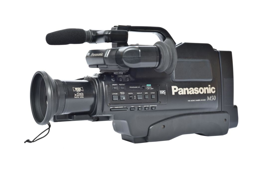 Panasonic VHS video camera NVM50 Snellings Museum