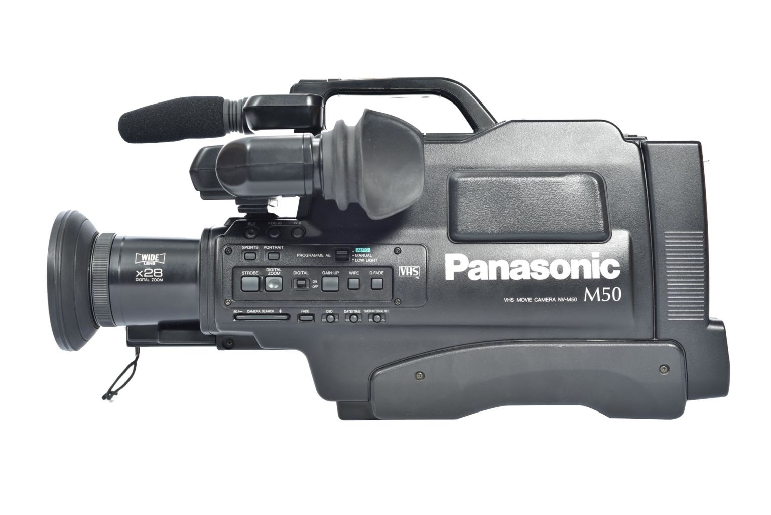 Panasonic VHS video camera NVM50 Snellings Museum