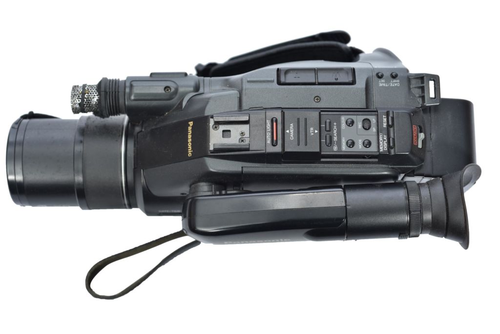 Panasonic NVG2B VHSC camcorder Snellings Museum