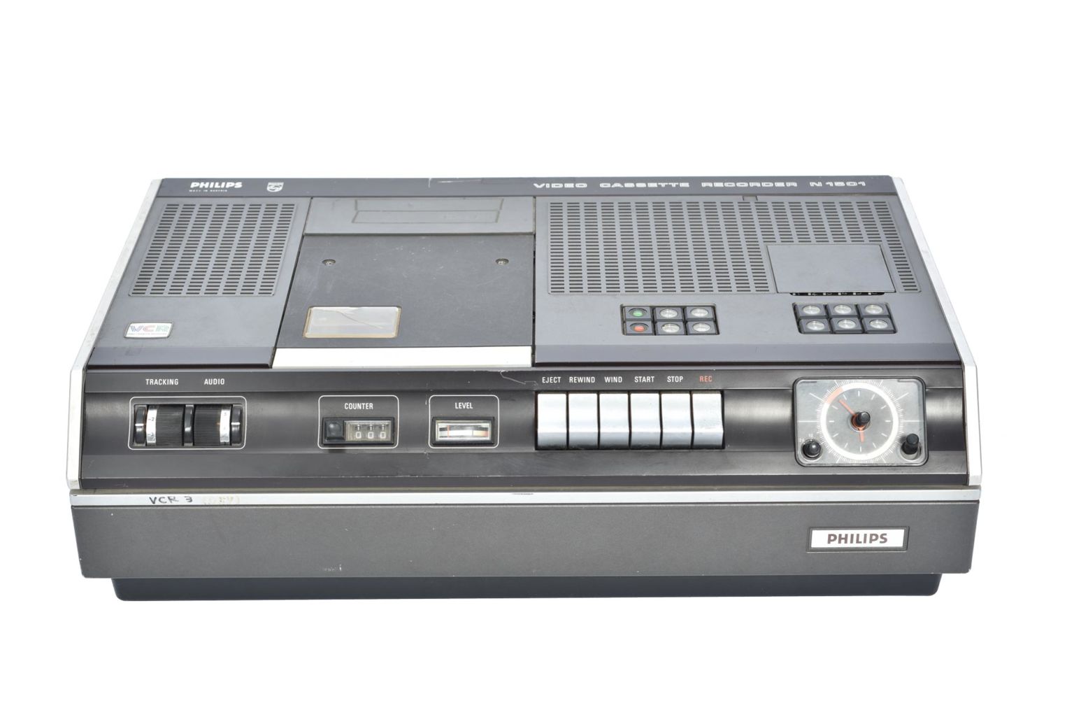 Philips Video Cassette Recorder N1501 Snellings Museum